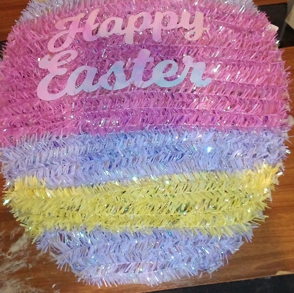 Walmart Other - Easter hanging decor which says Happy Easter new with tag
